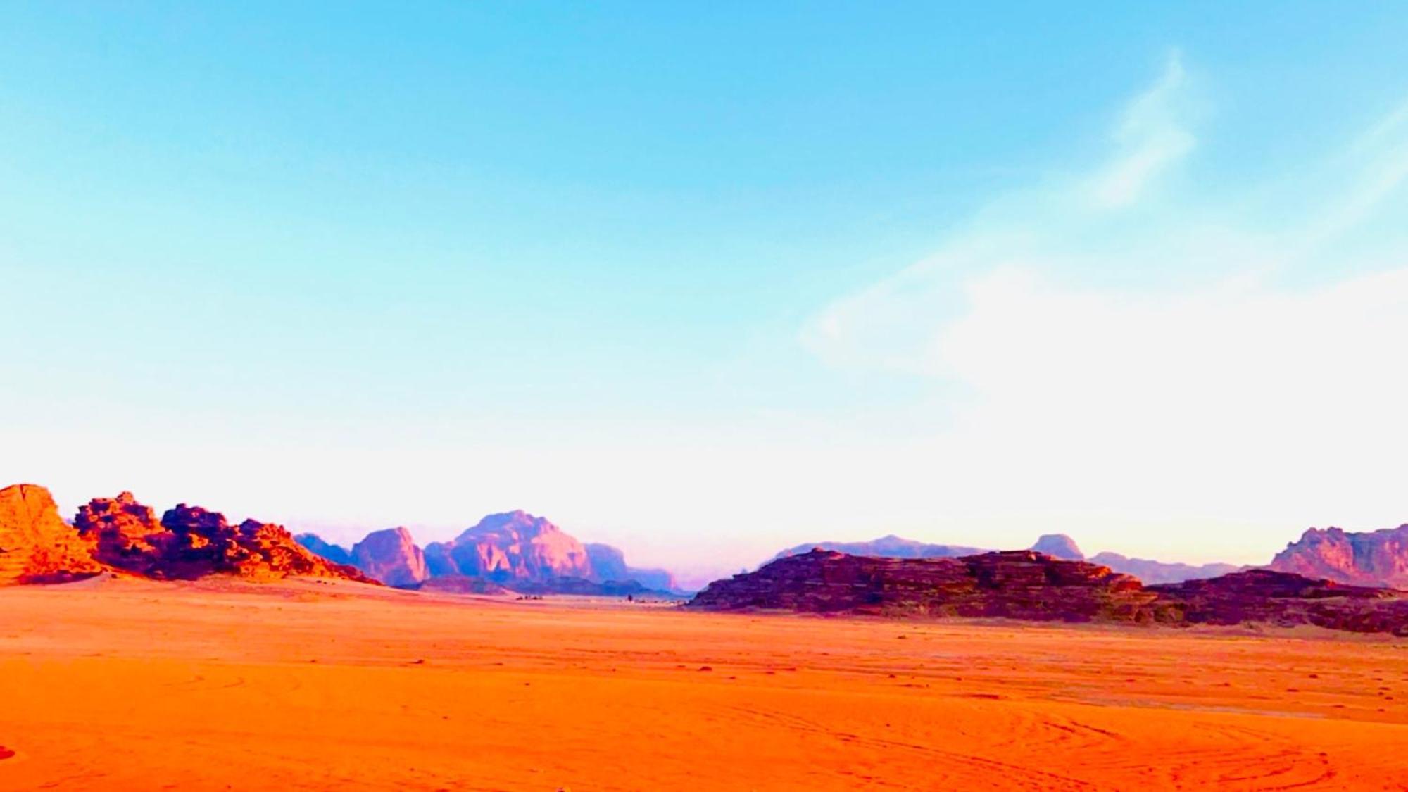 Raja Camp Hotel Wadi Rum Bagian luar foto